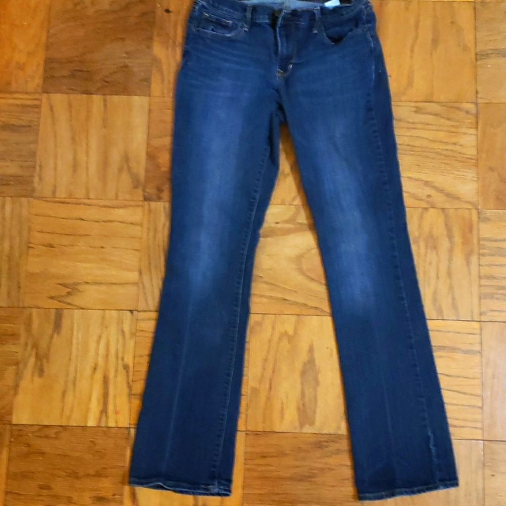 Curvy Bootcut Jeans.  Old Navy.  Size 10 Long.